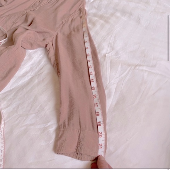 AllSaints Elio Bomber Parka Coat in dusty rose - sz 2 - Picture 13 of 15